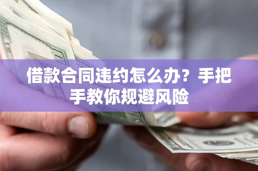 武汉借款合同违约怎么办？手把手教你规避风险