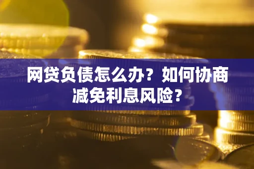 武汉网贷负债怎么办？如何协商减免利息风险？