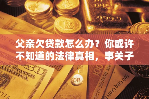 武汉父亲欠贷款怎么办？你或许不知道的法律真相，事关子女未来