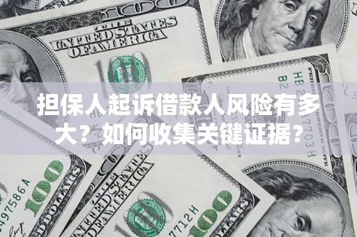 武汉担保人起诉借款人风险有多大？如何收集关键证据？