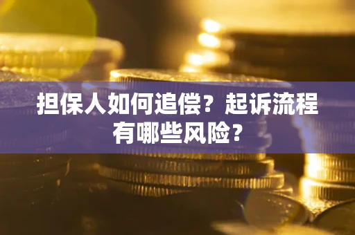 武汉担保人如何追偿？起诉流程有哪些风险？