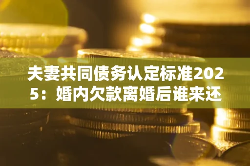 武汉夫妻共同债务认定标准2025：婚内欠款离婚后谁来还？