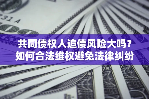 武汉共同债权人追债风险大吗？如何合法维权避免法律纠纷？